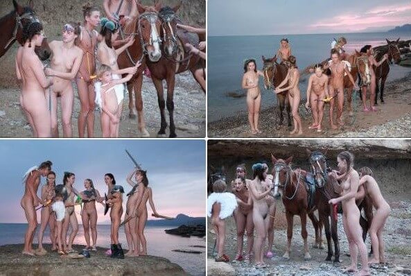 Mystical Horsey Riders Series photos - Nudity promotes a better understanding of oneself and ones feelings
