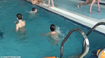 Poolside activities 1 Full HD - The concept that the naked body is part of the natural world and deserves respect is important