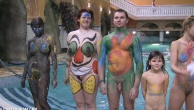 Splashing Water Zone 2 - Nudism promotes inner happiness