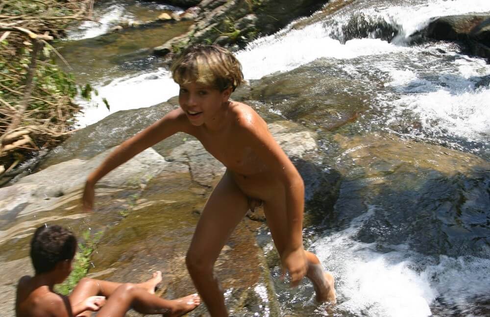 Brazilian Cliff Slide pics - True nudism began here