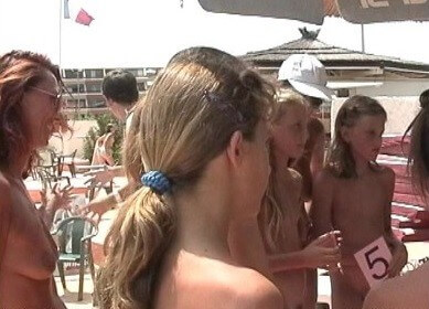 Jr Miss Pageant France - They value respect for nature and the fully naked body