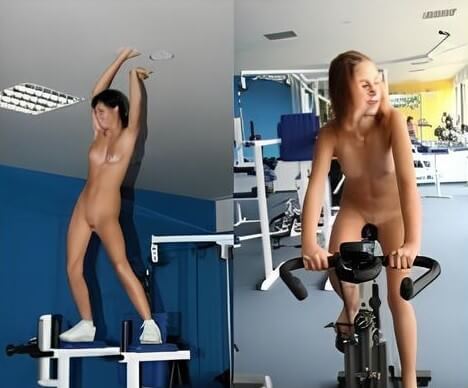 Nudists in the gym pics - For naturists, nudity is part of natural existence