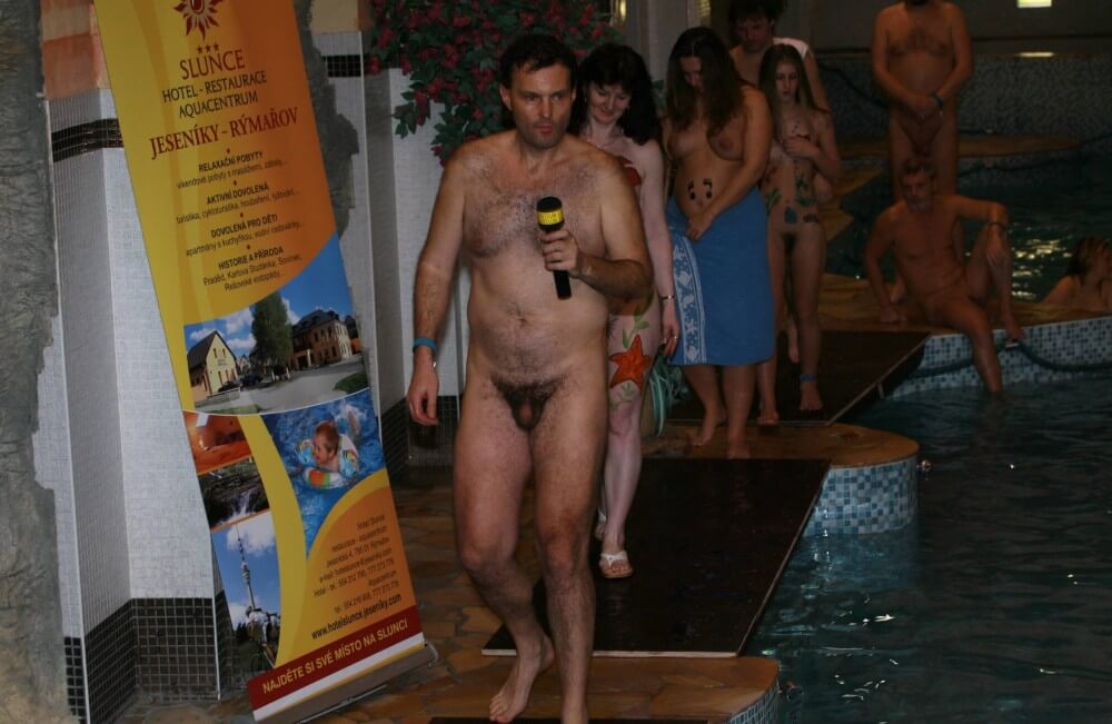 Miss 2008 EU Contest photos - Private nudist club