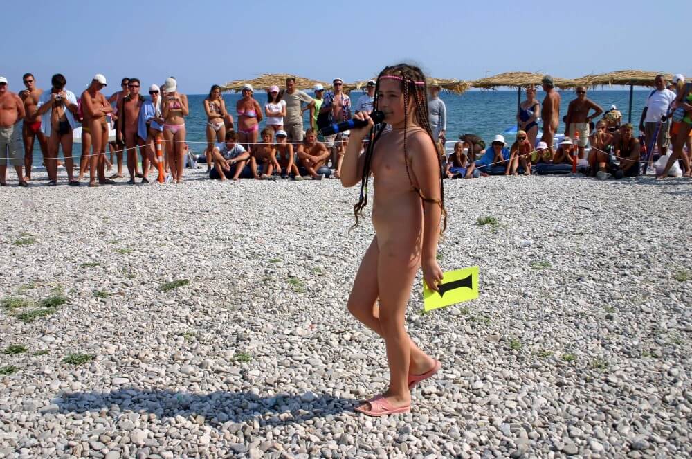 Naturist Mic Speech photos - Nudism helps us accept ourselves and others