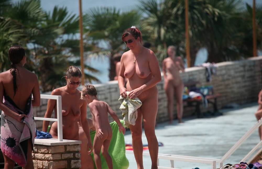 Boardwalk Biking pics - The practice of nudism helps to overcome stereotypes and insecurities