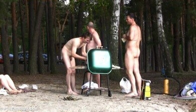 Naturist Sport Medley 2 - Watching naked nudists
