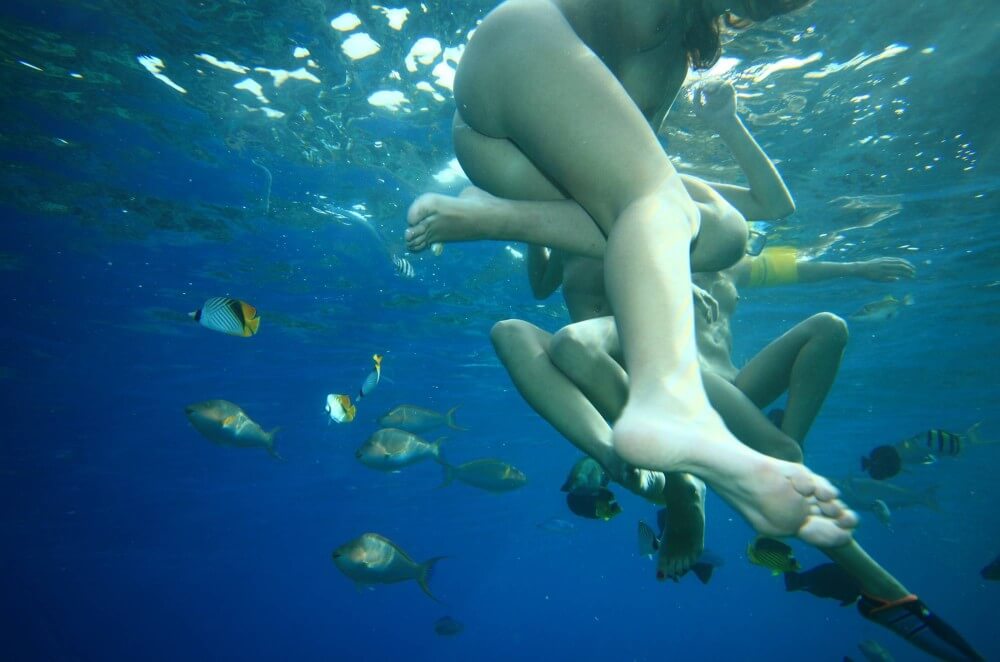 Egyptian Snorkelers Part - Nudism is rooted in human nature
