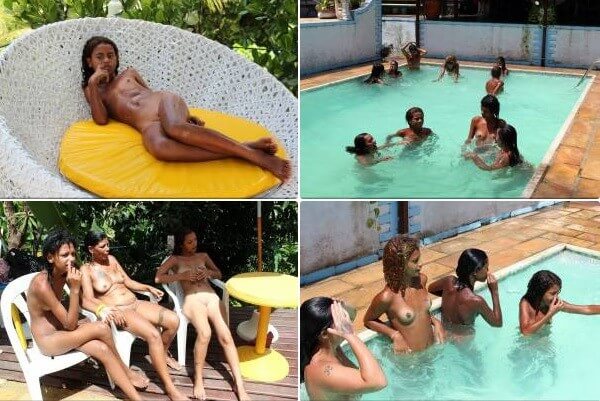 Brazil Pool Sunbath photos - Through naturism, people seek the opportunity to feel free and in harmony
