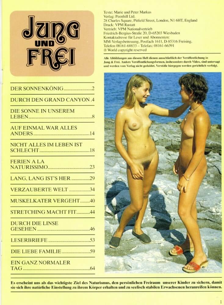 Jung und Frei Nr 76 - Freedom as the core principle of naturism