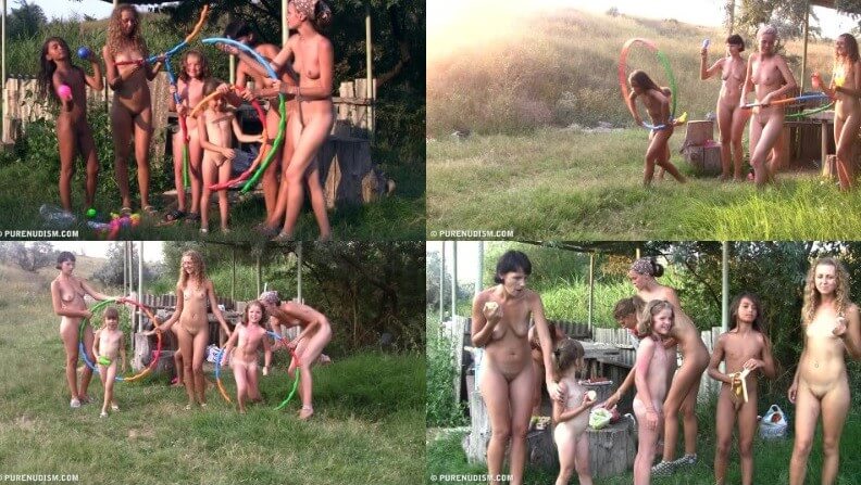 Countryside lounging 2 Full HD video - In ancient times, sports were practiced in the nude