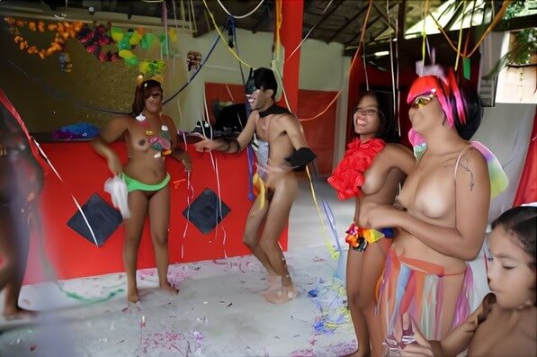 Tropical Carnival gallery - Part 1, 2, 3 - Ordinary people as naturists