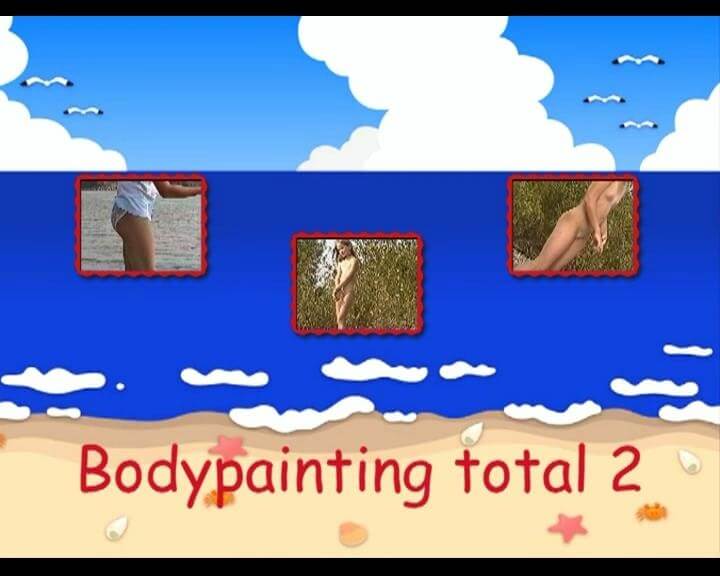 Naturistin: Bodypainting Total 2 - Nature is the best home for those who practice naturism and nudism