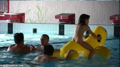 Floating On Our Rafts 1 - Nudism promotes inner happiness