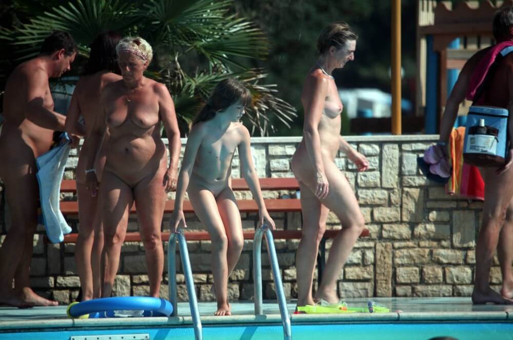 Naturist Pool Cleaning-Up pics - Naturism helps accept everyones differences and unique qualities
