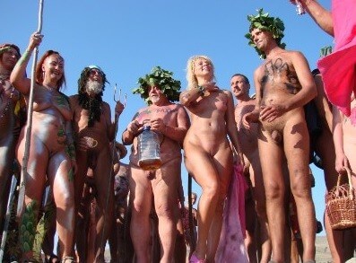 Nudism Beach Day photos - Those wishing to register as nudists