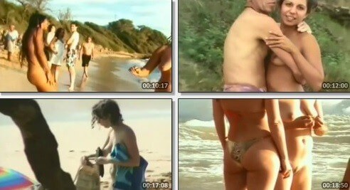 A real nude beach video - Admission Permitted Only in the Nude