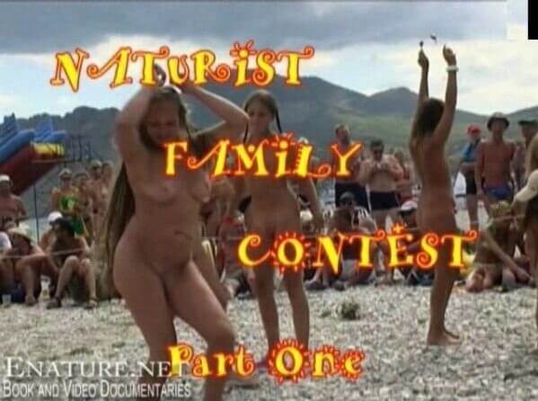 Enature - Naturist family contest part one - Looking at the sun and my own naked body