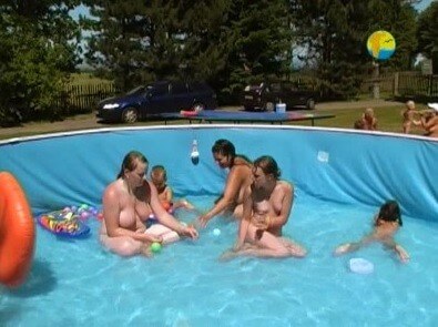 Naturist Freedom: Merry Pool upd - Naturism promotes health of mind and body
