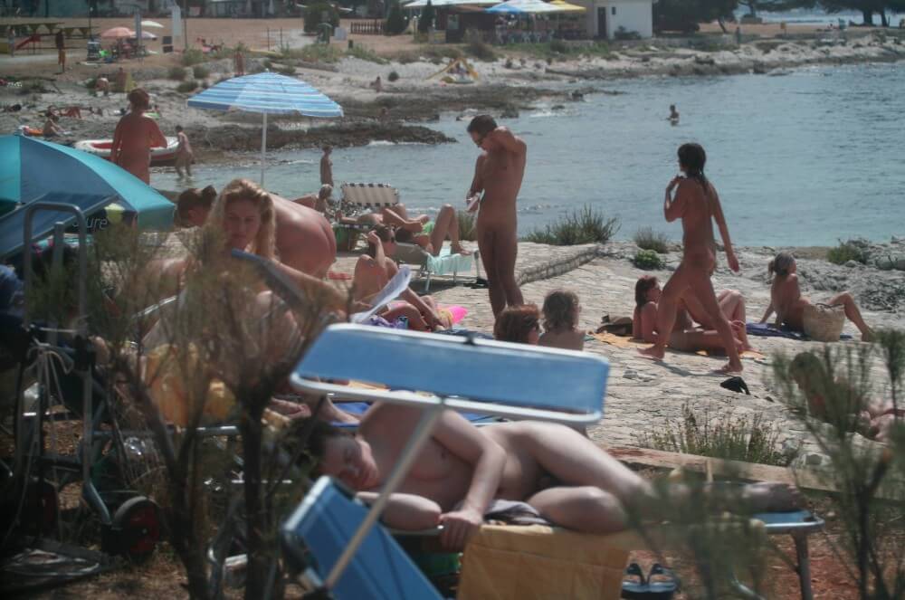 Nuda Beach Wide Outlook pics - Activities conducted in a state of complete nudity