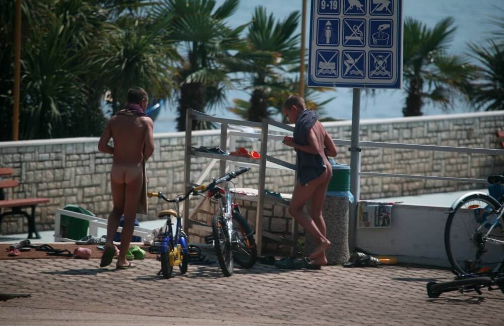 Nudism in a German water park photo - A Base for Naturist Recreation