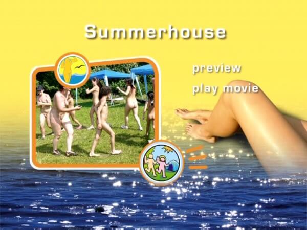 Naturist Freedom: Summer house DVD - The practice of naturism is a path to inner harmony and peace