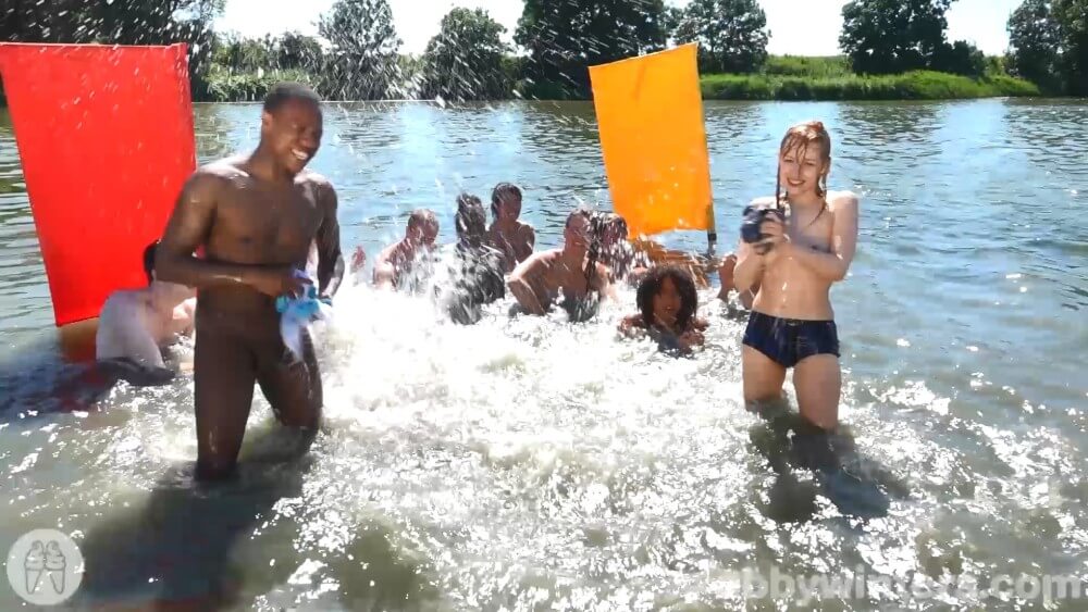 Abbywinters Beach games Full HD - A true nudist vacation