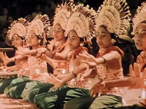 Legong Dance of the Virgins 1935 - Peace and tranquility are important values for naturists
