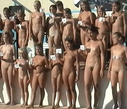 Pageant Family Lines Full HD video - Naturists love openness and freedom