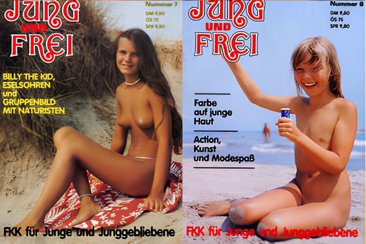 Jung und Frei # 5-8 - It strives for inner balance—not being afraid to be naked among those like you