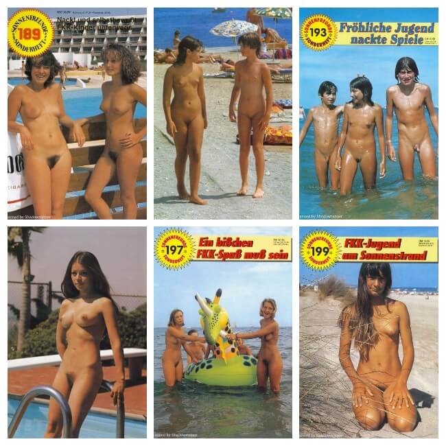 Sonnenfreunde Sonderheft FKK Jugend an sonnigen Stranden / alle Ausgaben von Zeitschriften - Visit a nudist beach